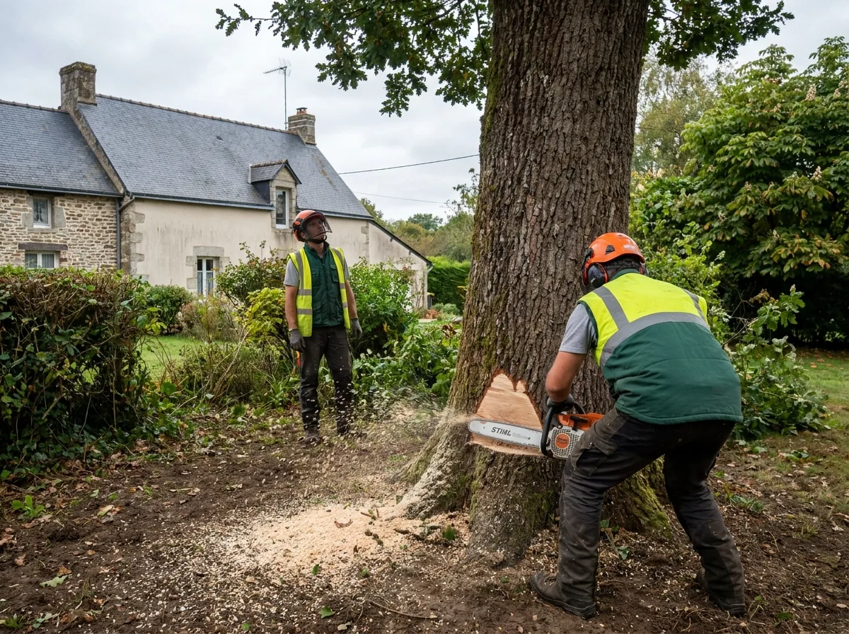 Abattage d'arbre Morbihan