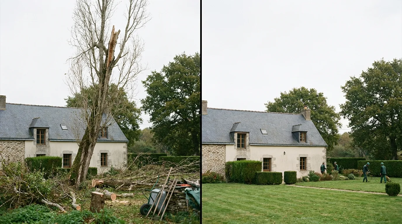 Abattage d'arbre · Morbihan