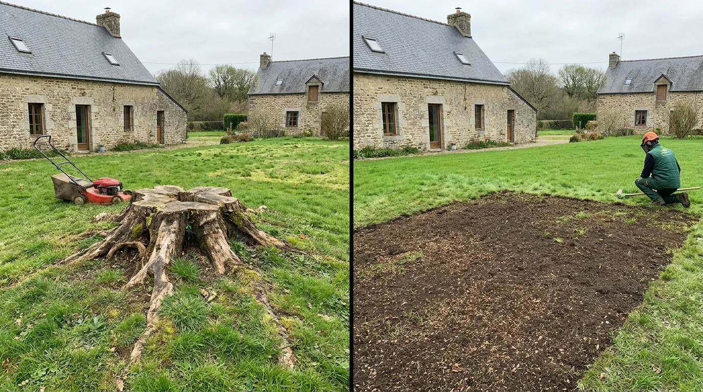 Dessouchage · Morbihan