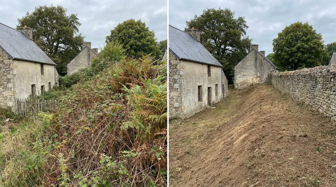 Débroussaillage · Morbihan