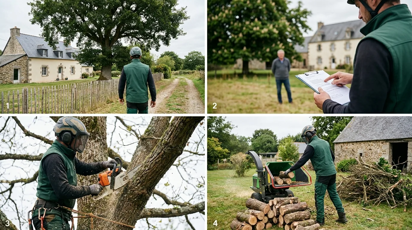 Abattage d'arbre : réglementation, autorisation et démarches, Morbihan